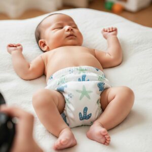 Unisex Newborn Baby Diaper Underwear – Soft Cotton Hosiery, Comfortable & Skin Friendly