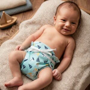 Unisex Newborn Baby Diaper Langot – Soft Cotton, Comfortable & Skin Friendly