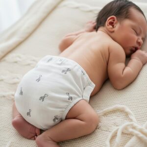 Unisex Newborn Baby Langot – Soft Muslin, Breathable & Skin Friendly