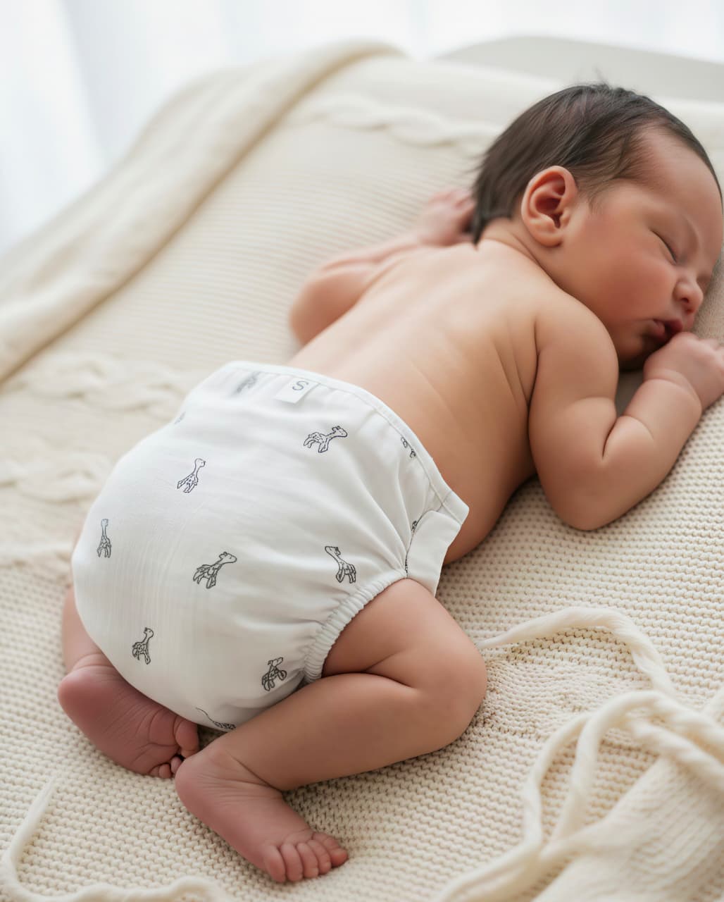 Unisex Newborn Baby Langot – Soft Muslin, Breathable & Skin Friendly