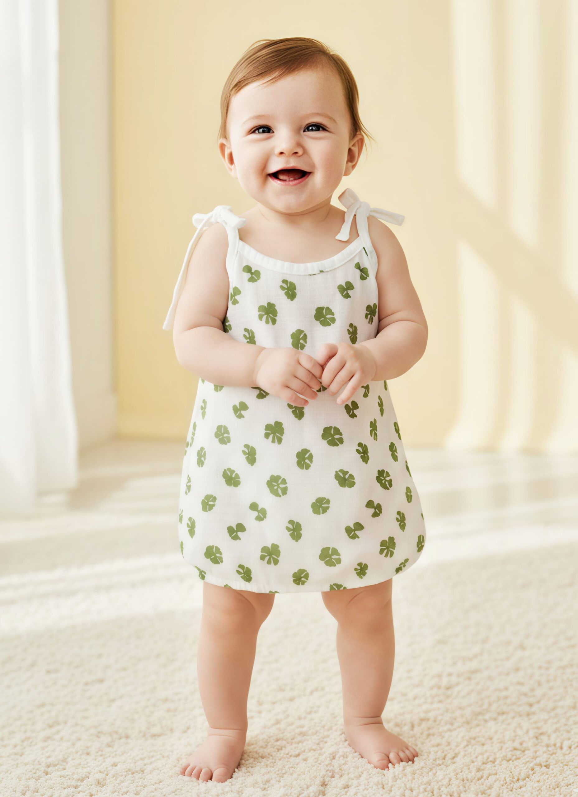 Unisex Kids Cotton Slips – Soft, Comfortable & Skin Friendly (0–2 Years)