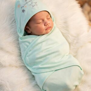 Unisex Newborn Baby Cap Towel – Soft Cotton Hosiery, Gentle & Skin Friendly