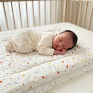 Unisex Newborn Baby Muslin Border Style Quilt (Godadi) – Soft Baby Sleeping Mattress Bed | Skin Friendly Baby Bedding
