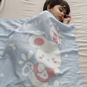 Unisex Born Baby Soft Imported Blanket for Kids 3 to 7 Years – Premium Cartoon Printed Baby Blanket